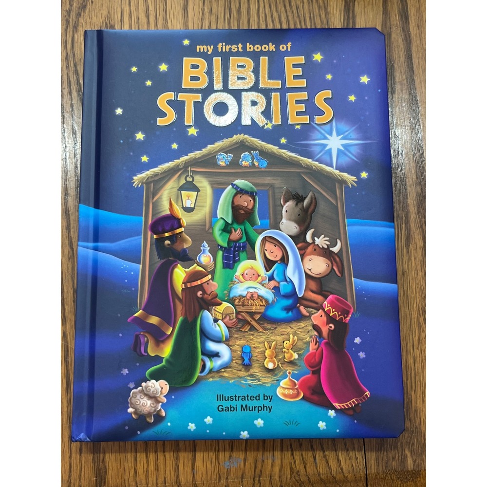 My First Book of Bible Stories Illustrated by Gabi Murphy‎ Ages 1-5 Board Book